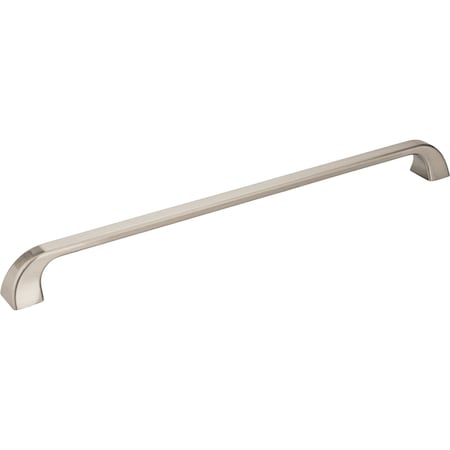 Jeffrey Alexander 305 mm Center-to-Center Satin Nickel Square Marlo Cabinet Pull 972-305SN